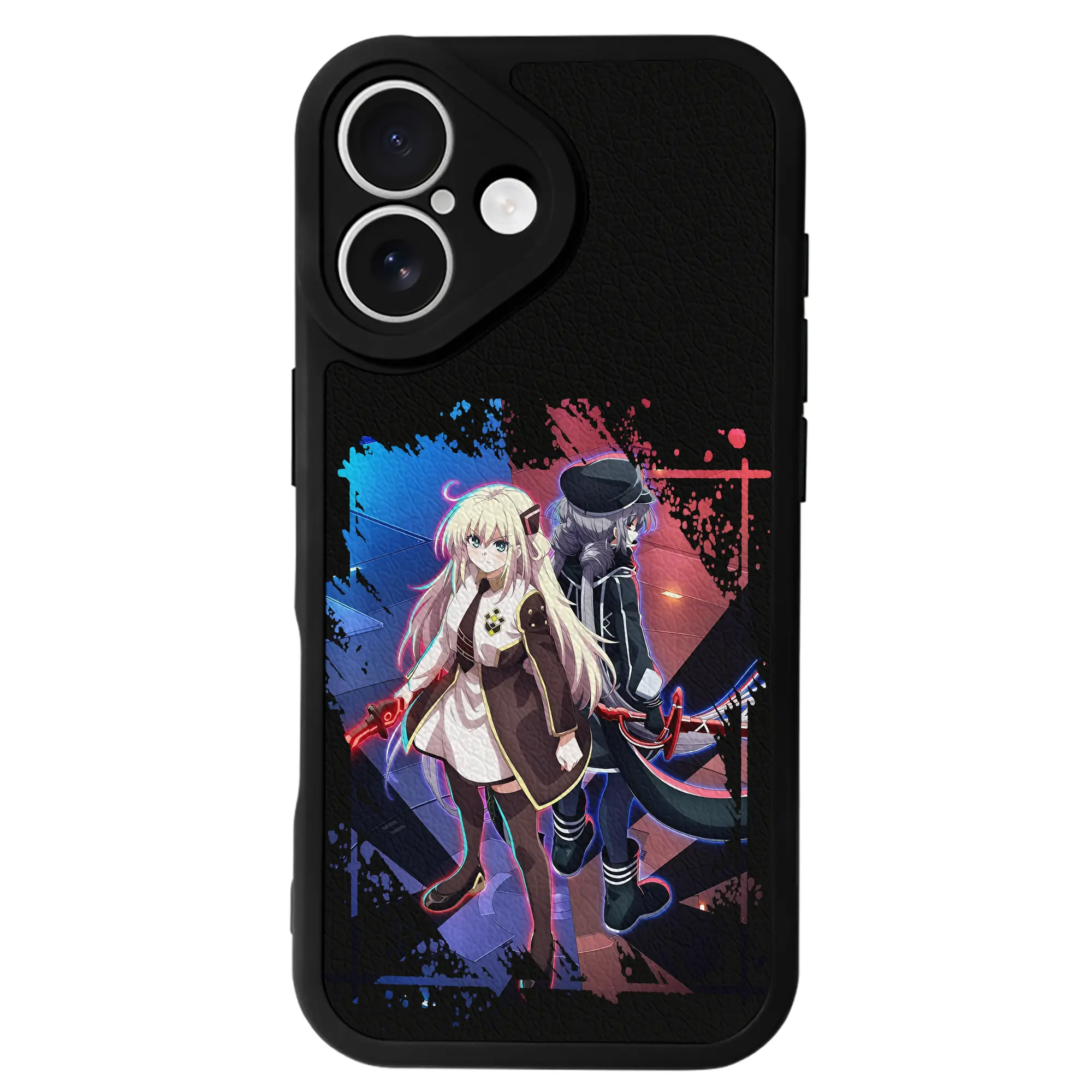 遊☆戯☆王 グッズ,閃刀姫 - IPhone 16シリーズ対応 ・ シリコンスマホケース ・ レザー調 ・ 高精度フィット ・ 耐衝撃 ・ ワイヤレス充電対応 ・ 精密カット